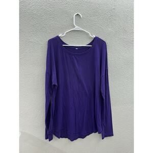 Under Armour Womens Shirt Size Unknown Purple Long Sleeve